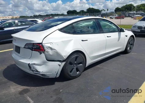 2023 Tesla Model 3 Rear-Wheel Drive from USA, damaged, VIN 5YJ3E1EA8PF578493